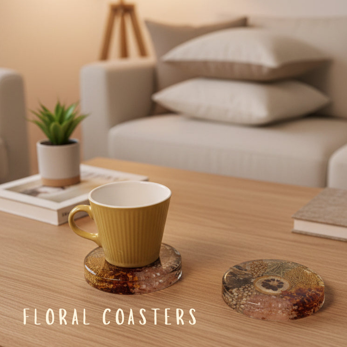 Floral Coasters