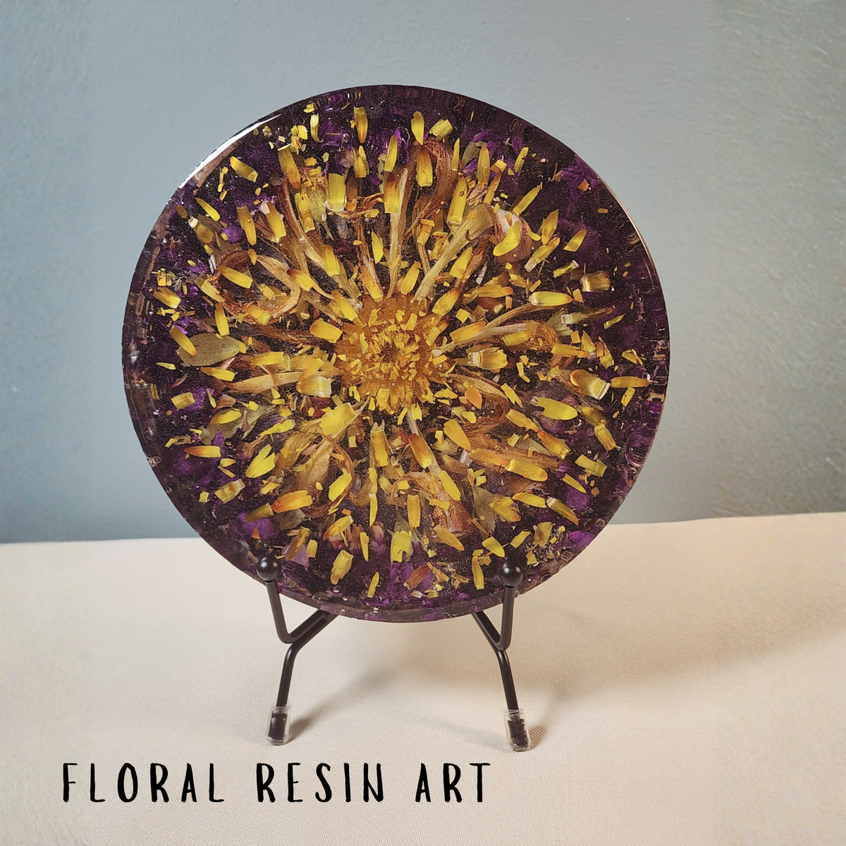 Floral Resin Art