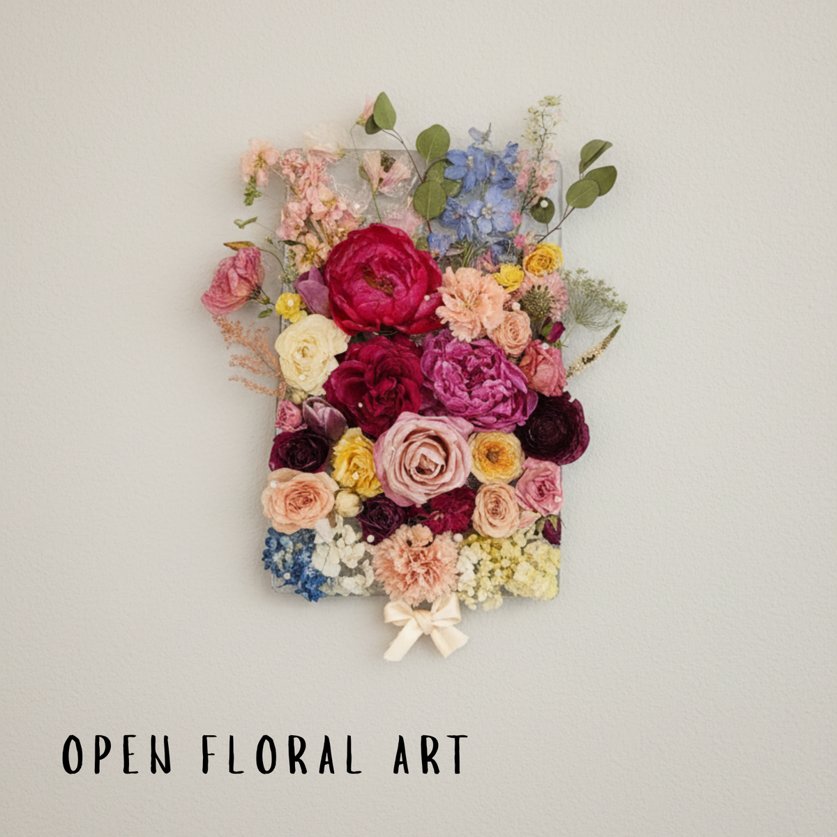 Unobstructed Floral Art