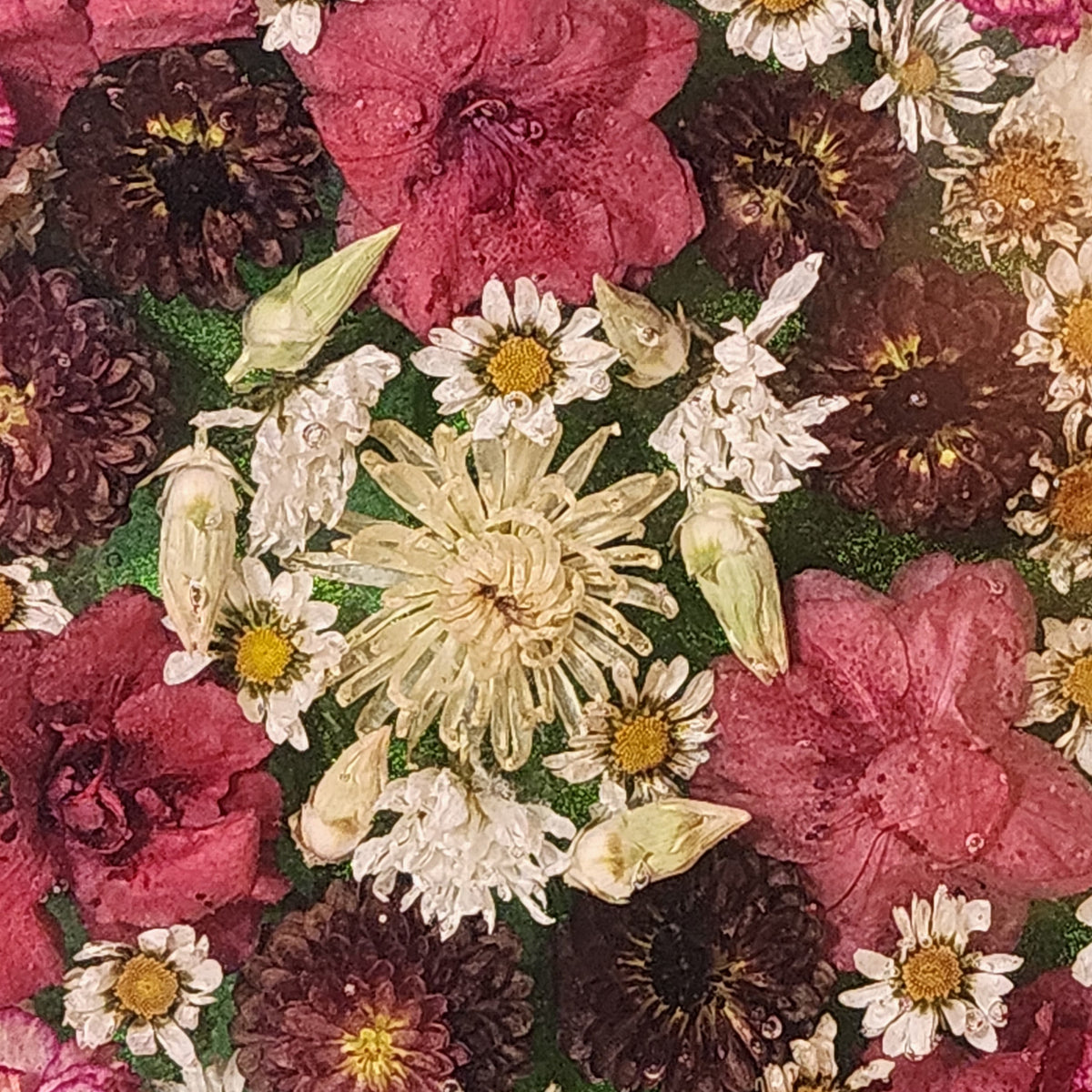 "Floriferous Garden" Resin Art