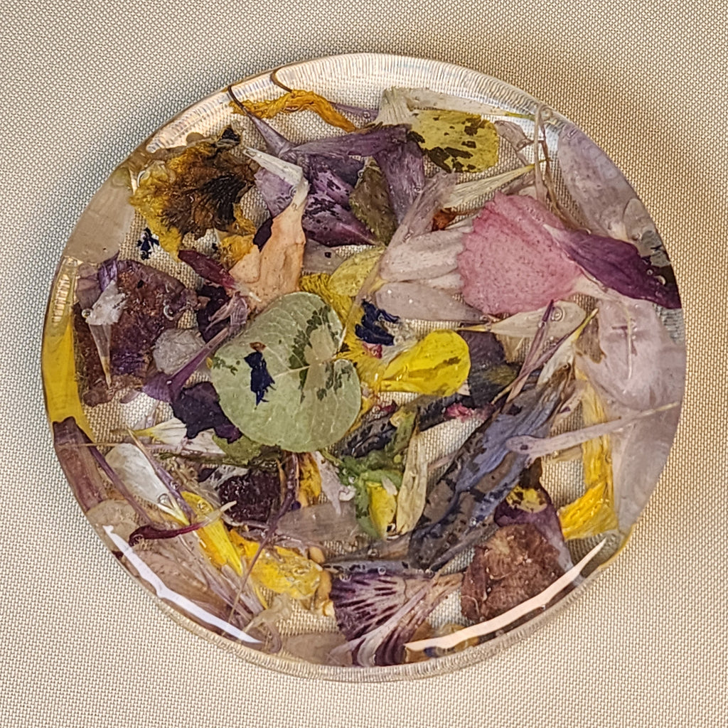 Multi-Color Petal Coaster