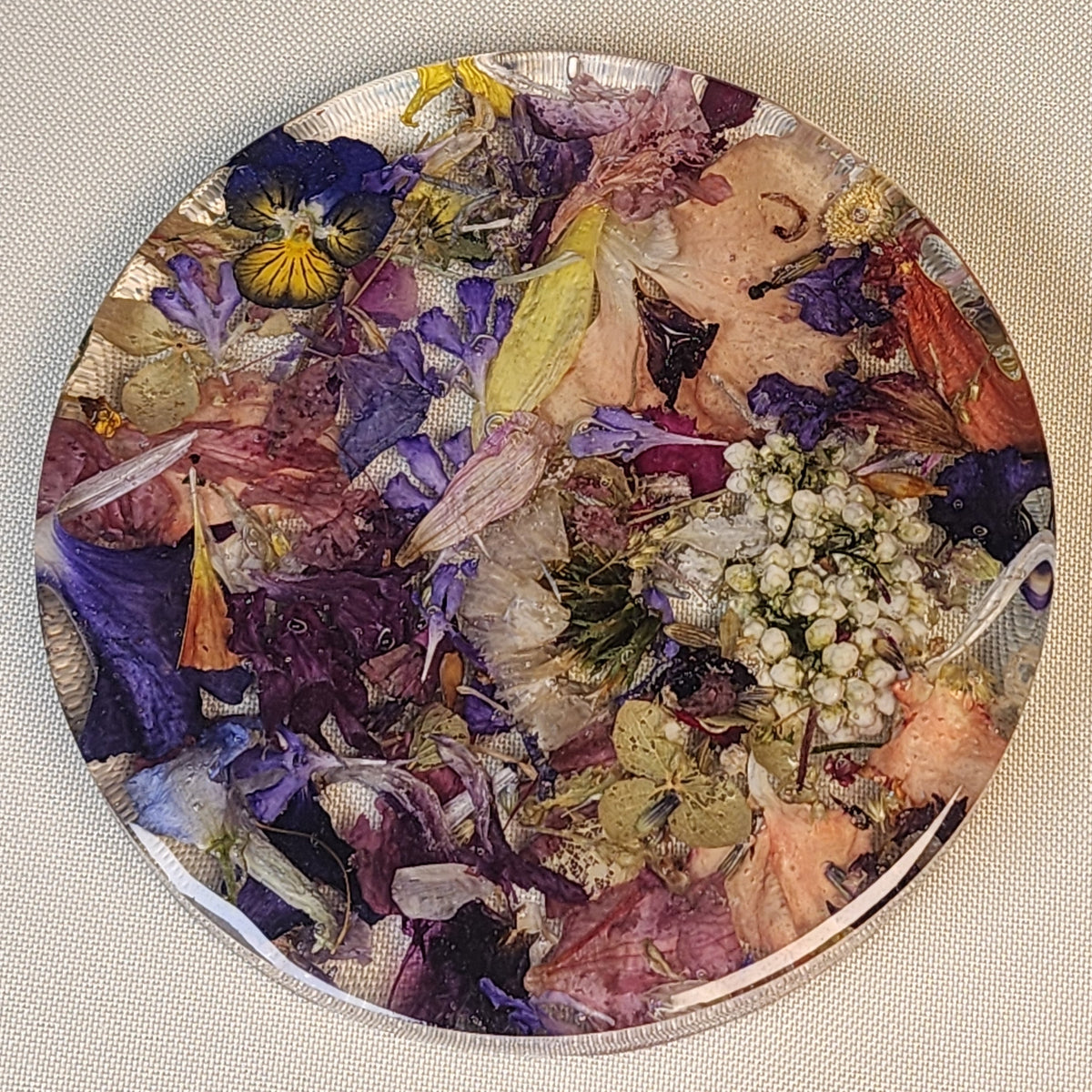 Multi-Color Petal Coaster