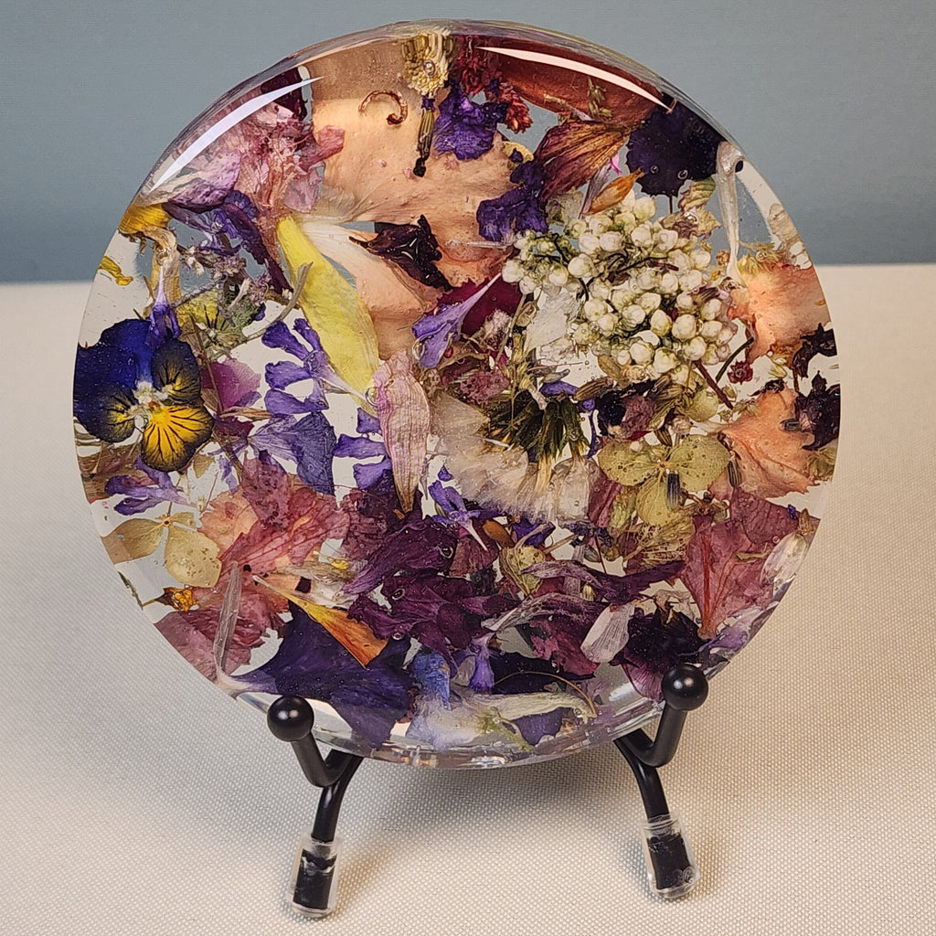 Multi-Color Petal Coaster