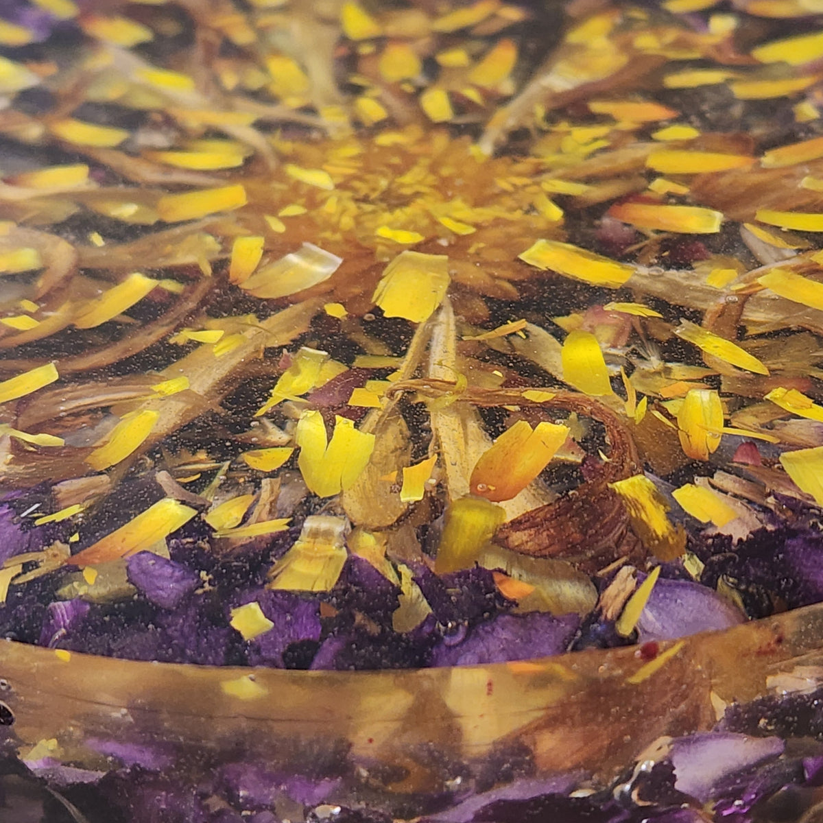 "Out of Darkness" Resin Art