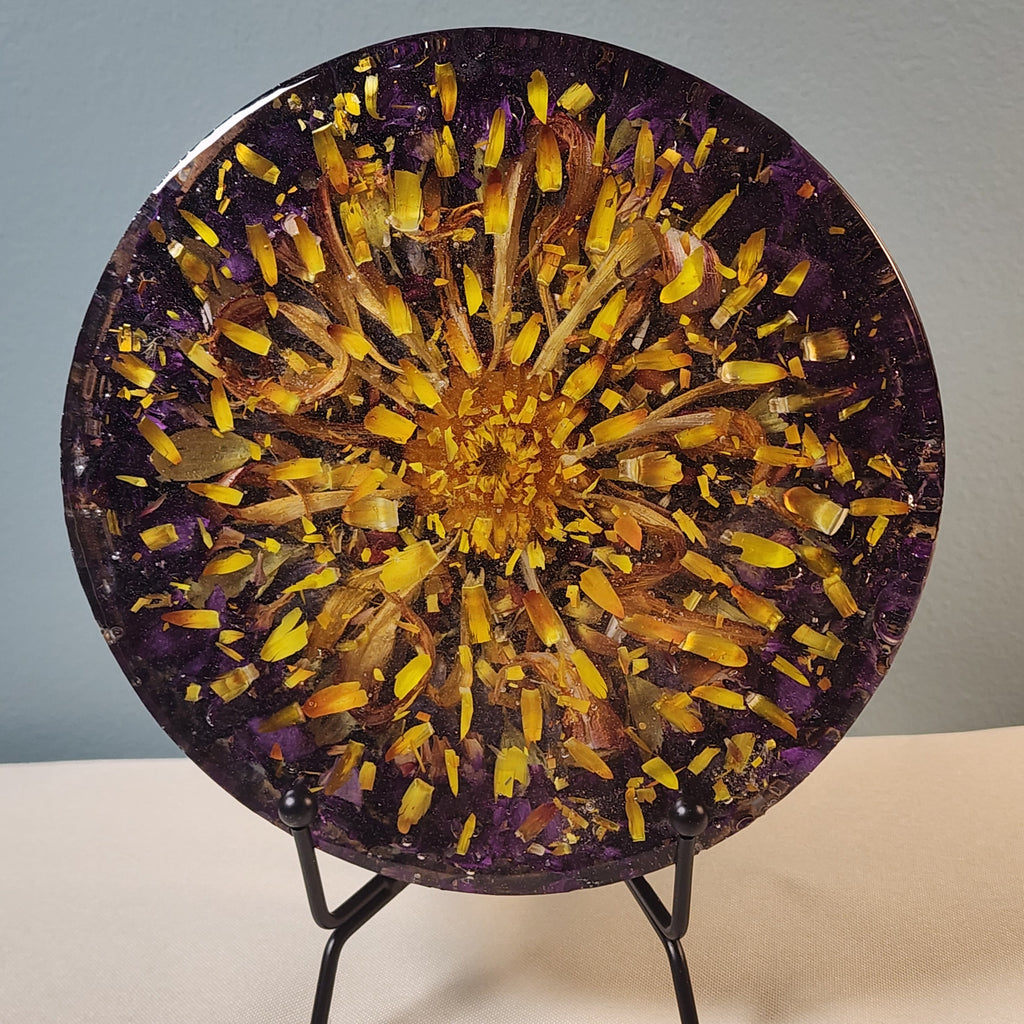 "Out of Darkness" Resin Art