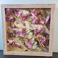 "Spring Fling" Framed Floral Arrangement