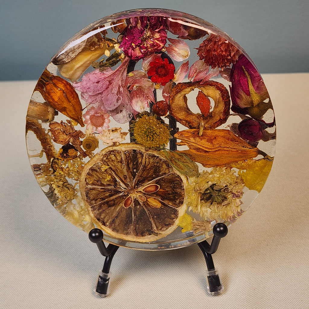 Sunset Flower Coasters